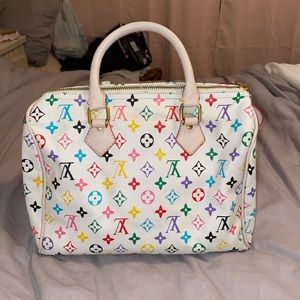 multi color inspired bag